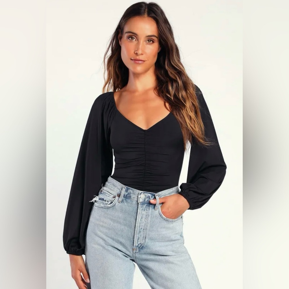 Lulus Long Sleeve Bodysuit